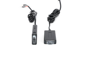 Neuestes Design LG12 Auto LED-Kühlergrill leuchten 22W 430LM Weißgold Gelb und zweifarbig blinkende Frontgrill-DRL-Lampen - Product Image 4