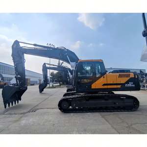 Directo de fábrica nuevo HX220HD 22T Excavadora hidráulica sobre orugas 1 año repuestos motor bomba caja de cambios engranaje PLC rodamiento - Product Image 3