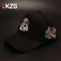 Casquettes de baseball brodées sur le thème religieux de la croix de Jésus, OEM/ODM, adaptées aux événements religieux professionnels, chapeaux en daim mexicain personnalisés