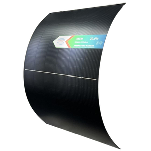 Panel Solar Flexible Monocristalino EU All Black de 500W, 200W, 420W, Semi Flexible de 200W para Uso Doméstico FX-420W EU All Black P - Product Image 4