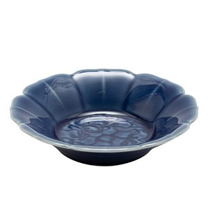 Assiette à pâtisserie miniature en céramique, forme fleur, style rétro en porcelaine, plateau à fruits pour salon de thé ou fête - Product Image 5