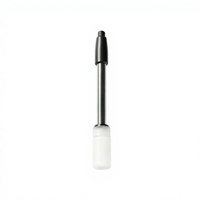 Black Glass 2-Pole Platinum Conductivity Electrode Sensor for Industrial PH Meter and Water Analysis with High Accuracy