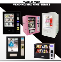 Lecteur de cartes et de billets en métal avec 15 sélections, distributeur automatique de bureau pour snacks et boissons, gestion basée sur le cloud
