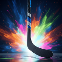 Bâtons de hockey sur glace Caston Sports personnalisables en carbone composite, design ergonomique, prix compétitif, échantillon disponible