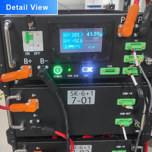 Batería de Litio para Almacenamiento de Energía de 6000 Ciclos, Paquete de Baterías Solares de Alto Voltaje de 10KW, 15KW, 20KW, 25KW, 30KW, 50KW, 100Ah - Product Image 2
