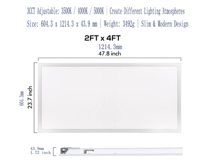 Iluminación interior de alta Calidad 30W 35W 45W 3CCT Ahorro de energía 60x120 <span class=keywords><strong>Panel</strong></span> de luz <span class=keywords><strong>Led</strong></span> de techo para oficina - Product Image 3