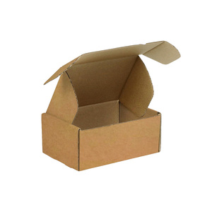 Wholesale Custom Printed Apparel Corrugated Shipping Boxes Custom Logo Cardboard Mailer Box Light Customization Neutral Size Box