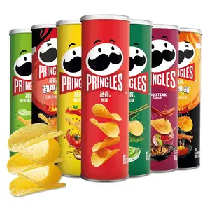 Hot sale fruit and vegetable snacks exotic snack pringle potato chips wholesale price