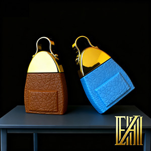 Stile moderno <span class=keywords><strong>borsetta</strong></span> a forma di bottiglia di <span class=keywords><strong>profumo</strong></span> di vetro 30ml Texture in pelle atomizzatore ricaricabile bottiglia di vetro Spray per il <span class=keywords><strong>profumo</strong></span> - Product Image 6