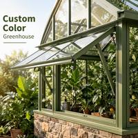 Ventana Plegable Vertical de Vidrio y Aleación de Aluminio, Color Personalizado, para Cocina, Villa, Invernadero, Ahorro de Energía, Resistente a la Intemperie