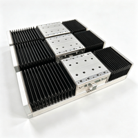 Module linéaire à vis à billes robuste de 120 mm avec soufflet de protection anti-poussière, actionneur linéaire CNC pour automatisation de portique