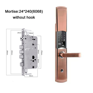 Rumah Keamanan Cerdas Kunci Listrik Pintu Elektronik Rumah Smartlock Deadbolt Dool Candado Inteligente <span class=keywords><strong>Digital</strong></span> untuk Tuya Wifi Rumah - Product Image 4