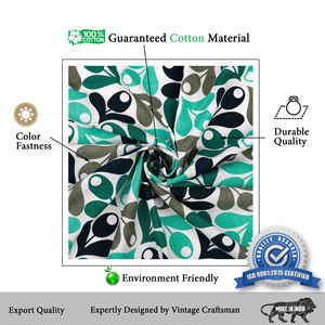 Chemin de table 100 % coton imprimé, personnalisé, durable, simple, élégant, imperméable et écologique pour salle à manger, maison, restaurant - Product Image 4