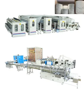 Max jumbo roll toilet paper machine for public washing room use