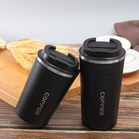 380ml 경량 이중벽 스테인리스 친환경 맞춤 색상 선물컵 차량용 텀블러 비즈니스 사무실 보온 머그 진공컵