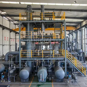 Altöl-Refinery nicht-verschmutzendes schwarzes Altmotoröl auf kommerziellen Diesel-Cracking-Destillationsproduktionslinie