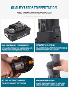 Dụng cụ ép ống thép không gỉ thủy lực mini chạy pin Zupper Pz-1930 dùng cho ống đồng Pex - Product Image 4