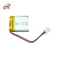 Baterai PL Isi Ulang 3.7V 400mAh LiCoO2 Semi-solid State 500-Cycle untuk Jam Tangan Anak, Pelacak GPS, Perangkat Bluetooth Mini