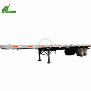 40 50ton Flatbed <strong>Trailer</strong> <strong>for</strong> <strong>Pickup</strong> <strong>Truck</strong> and Car