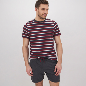 เสื้อยืดคัสตอมขายส่ง 300GSM ผ้าฝ้าย 100% คอกลมทรงโอเวอร์ไซส์ เสื้อยืดผู้ชาย ปักโลโก้ ผู้ผลิต - Product Image 3