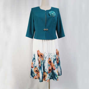 Falda informal estampada de moda 2021, la más vendida, estilo africano, para oficina, ropa informal para damas. - Product Image 4