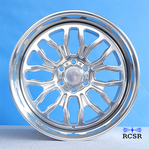Jantes forgées 2 pièces 6X139.7 pour Cadillac Escalade V Cybertruck Tahoe <span class=keywords><strong>Hummer</strong></span> EV, jantes en alliage noires personnalisées de 24 pouces à fond profond - Product Image 5