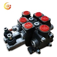 Vanne de commande hydraulique manuelle à double action Junbao série PC100 27 GPM pour tracteur – Vente en gros