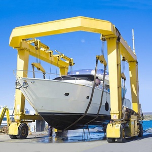 100톤 트래블 리프트 크레인 요트 취급용 중장비 유압 구동 시스템 선박용 리프트 조선소용 - Product Image 3