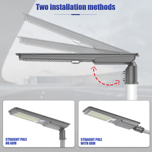Lampadaires solaires tout-en-un de haute qualité IP65 pour routes et autoroutes, longue durée de vie, pour extérieur - Product Image 1