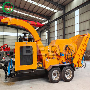 כבד להאכיל רכב עץ צ 'יפר עצים דשא קש יער קש גדול מכונת גריסה גדולה פסולת עץ - Product Image 3