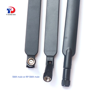 De alta ganancia WiFi marca Router Extenral 698-2700MHz 8dBi Omni Lte 4G caucho pato antena para la comunicación