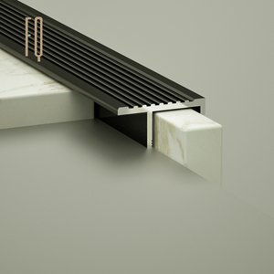 Chống trượt <span class=keywords><strong>L</strong></span> hình dạng hồ sơ gạch <span class=keywords><strong>TRIM</strong></span> góc chống trượt nhôm cầu thang nosing trang trí - Product Image 1