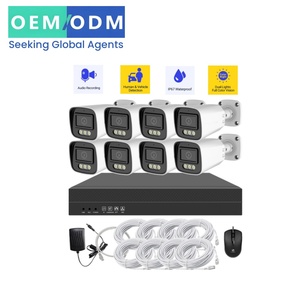 Bộ Kit <span class=keywords><strong>Camera</strong></span> <span class=keywords><strong>IP</strong></span> NVR 4K 8MP 8 kênh PoE, <span class=keywords><strong>Camera</strong></span> hai chiều, chống nước, tầm nhìn ban đêm, hệ thống <span class=keywords><strong>camera</strong></span> an ninh CCTV ngoài trời - Product Image 1