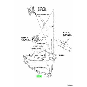 <span class=keywords><strong>Tuyau</strong></span> <span class=keywords><strong>de</strong></span> <span class=keywords><strong>direction</strong></span> assistée haute pression pour HILUX VIGO KUN25 44410-0K050 44410-0K120 - Product Image 2