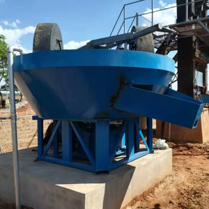 1500 1600 Zweiwalzen-Nassmühle Gold-Rundmühle für Goldgestein-Mahlung mit 1 2 3 Tph Kapazität im Bergbau in Simbabwe - Product Image 2