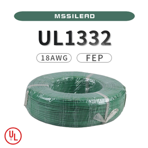 UL1332 18AWG FEP Isolierte elektrische Drähte RoHS Wärme hemmend 300V 200 Grad verzinnter Kupferdraht Ultra feiner elektronischer UL-Draht - Product Image 2