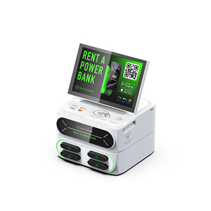 Station de charge partagée à 4 emplacements avec point de vente intégré pour le paiement par carte Station de charge pour téléphone portable <span class=keywords><strong>Location</strong></span> de banque d'alimentation - Product Image 4