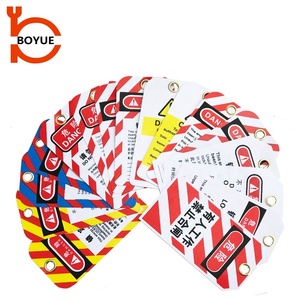 Etiqueta de Seguridad de PVC No Operable, Etiqueta de Advertencia de <span class=keywords><strong>Peligro</strong></span>, Etiqueta LOTO, Certificación CE, 75x146mm - Product Image 6