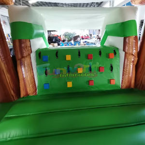 Castillo inflable navideño con tobogán, combo comercial, brincolín inflable para niños - Product Image 5