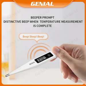 아기용 디지털 전자 체온계 방수 대형 화면 다중 위치 사용 가능 탈착식 배터리 가정용 공장가 - Product Image 5