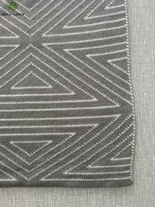 Magic Green 220cm Largeur Zéro Défaut Super 100% Acrylique Géométrique Triangle Aztèque Personnalisé Tricot Plaid Jeté Couverture - Product Image 4