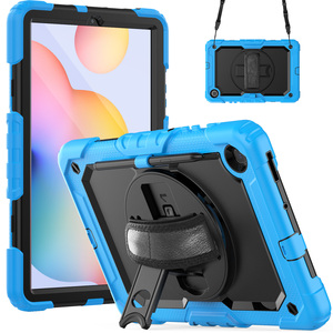 Étui robuste pour <span class=keywords><strong>tablette</strong></span> enfant pour <span class=keywords><strong>Samsung</strong></span> Galaxy Tab <span class=keywords><strong>S6</strong></span> <span class=keywords><strong>Lite</strong></span> 10,4 pouces P610/P615 2020/2022 P613/P619 avec protection d'écran intégrée - Product Image 1