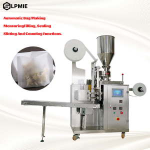 Lpmie tốc độ cao vành đai nhãn túi trà máy đóng gói sợi bông + Nhãn túi nhỏ máy đóng gói trà - Product Image 1