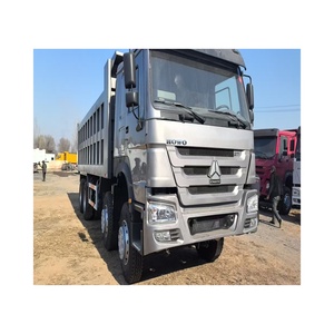 Camion benne basculante d'occasion Sinotruk Howo 371 8x4 pour le transport en sortie d'usine - Product Image 1