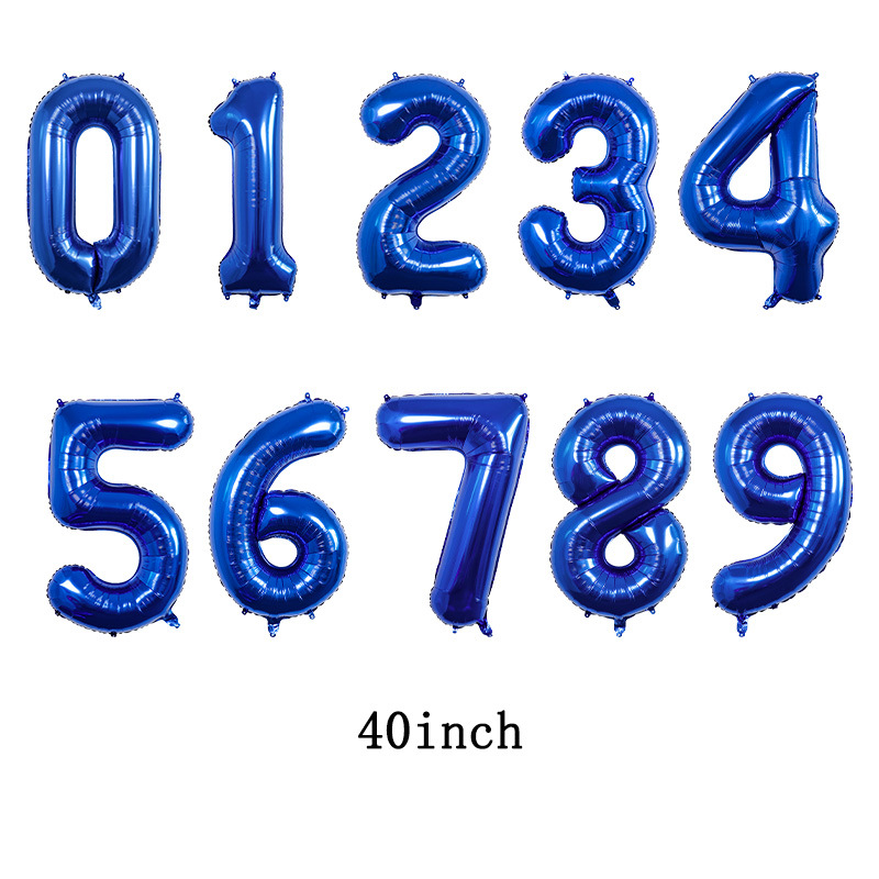 Dark Blue 0~9