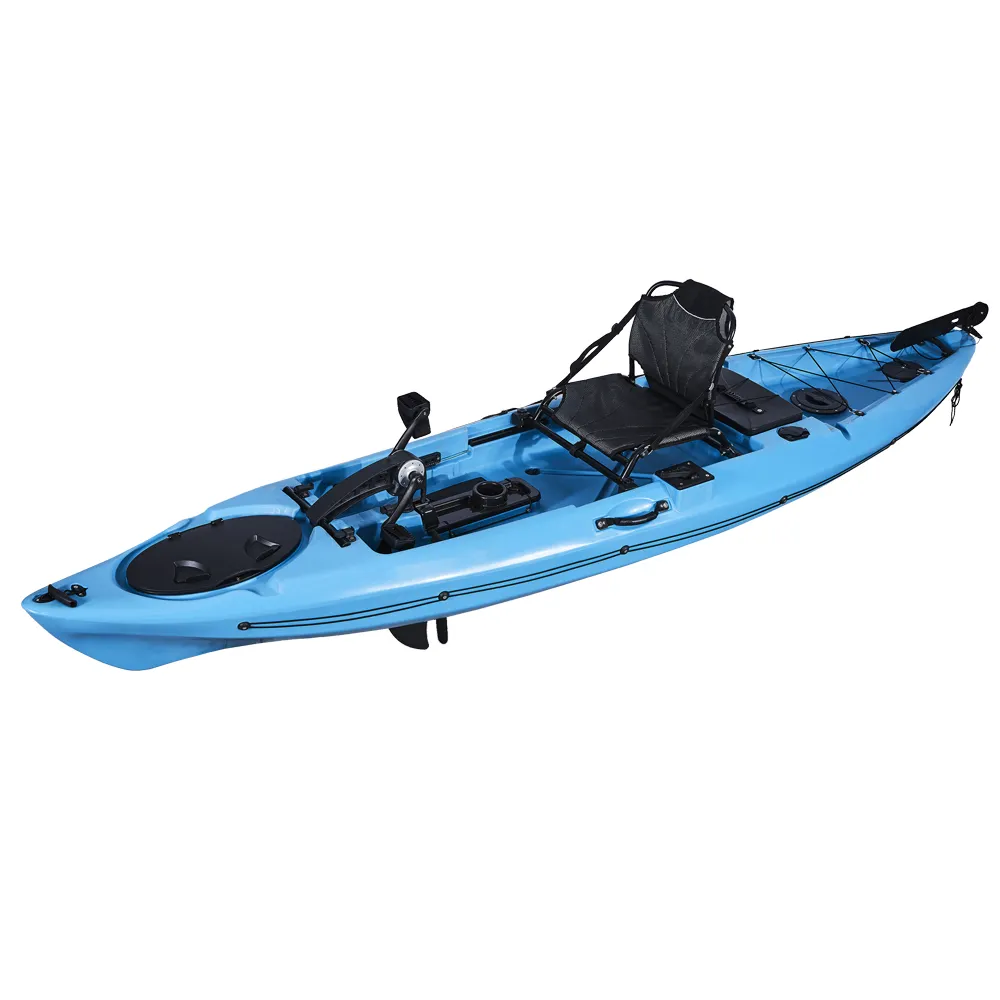 Lsf caiaque com pedal 12ft rowing barco mirage propel 12