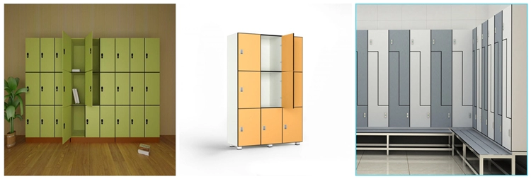 Factory Direct Sales Kindergarten Workplace Wooden Furniture Digital HPL Lockers For Changing Rooms For Employees Locker