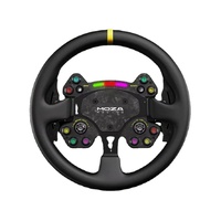 Joystick MOZA Racing RS V2 Compatible con PC con Sensor de Movimiento, Borde de 13 Pulgadas para Todas las Bases de Volante MOZA
