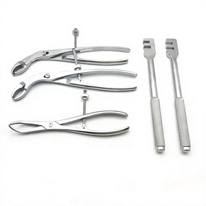Kit d'instruments orthopédiques manuels en acier inoxydable pour grands fragments osseux des membres inférieurs, avec poignée chirurgicale, CE ISO13485 - Product Image 2