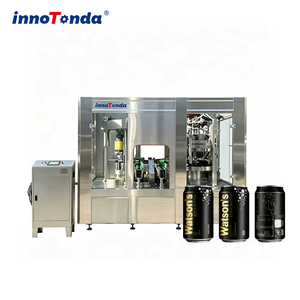 Macchina Automatica Isobarica per Riempimento e Sigillatura di Lattine in Alluminio da 4000 CPH per Linee di Produzione di Bevande Gassate, Birra e <span class=keywords><strong>Acqua</strong></span> <span class=keywords><strong>Frizzante</strong></span> - Product Image 1